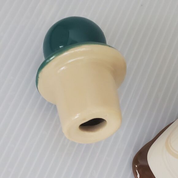 Tastefully Simple Decanter Pitcher Ceramic Stoneware Host Collection Dispenser - Picture 7 of 8